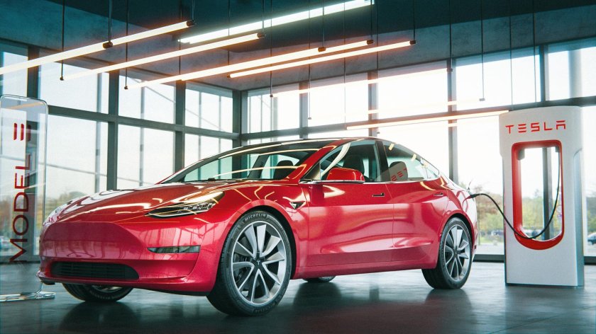 Электромобиль Tesla