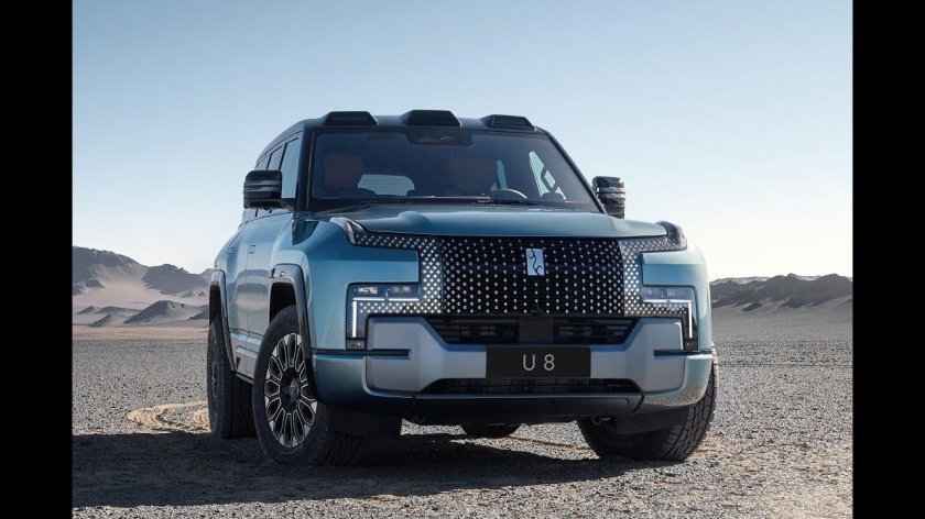 Внедорожник byd yangwang u 8