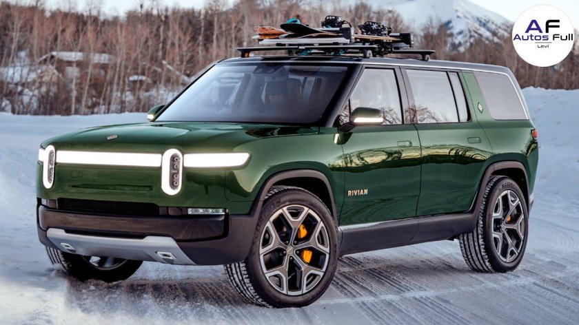 Электрический пикап Rivian r1t