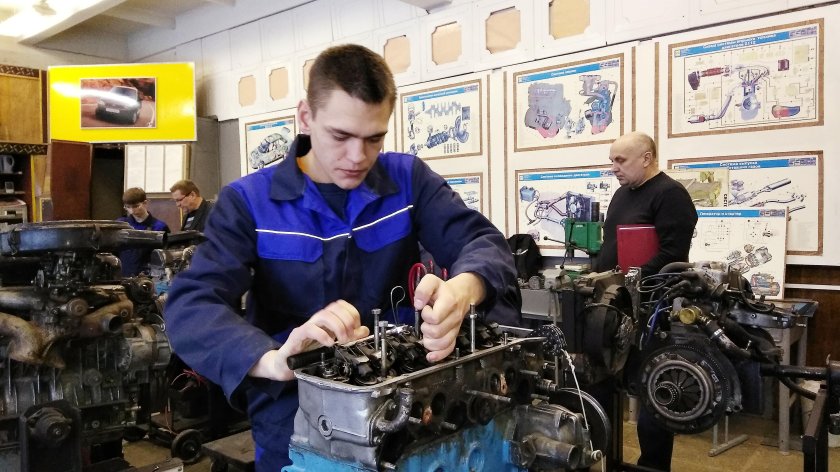 Техническое обслуживание двигателей систем и агрегатов