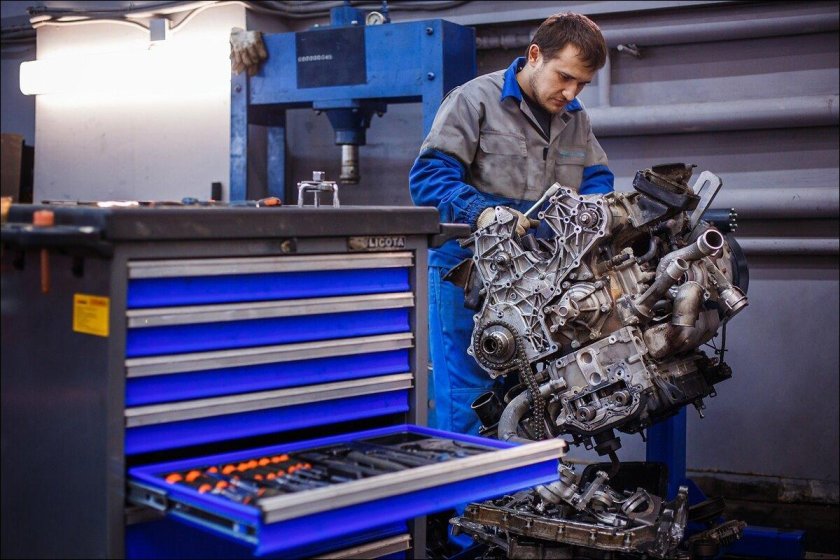 Техническое обслуживание двигателя