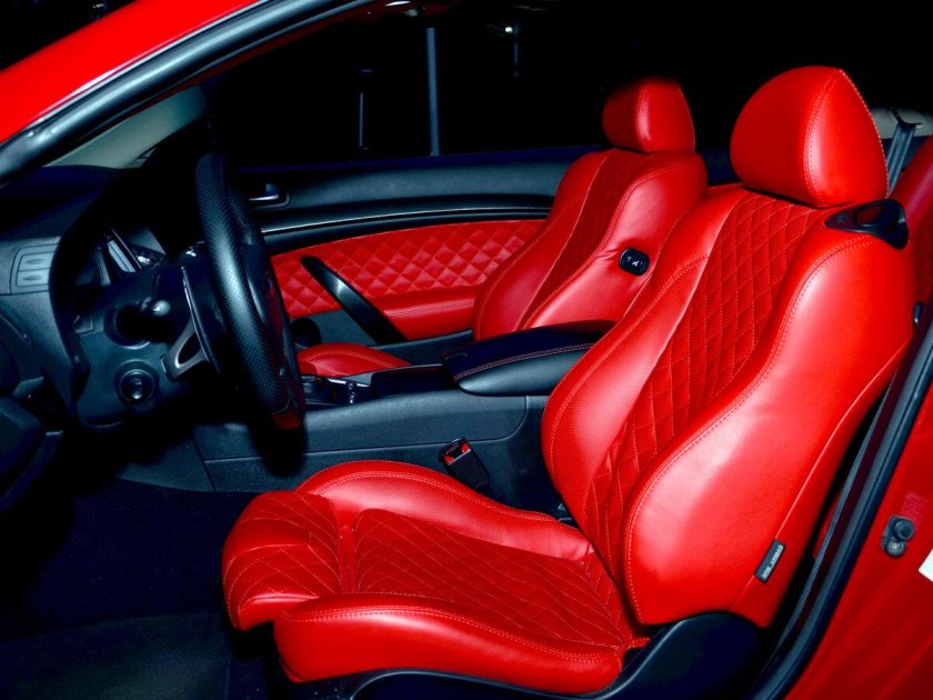 Инфинити g g37 IV С красным салоном