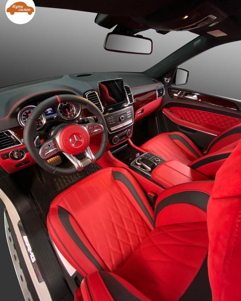 Mercedes benz ml 63 amg салон