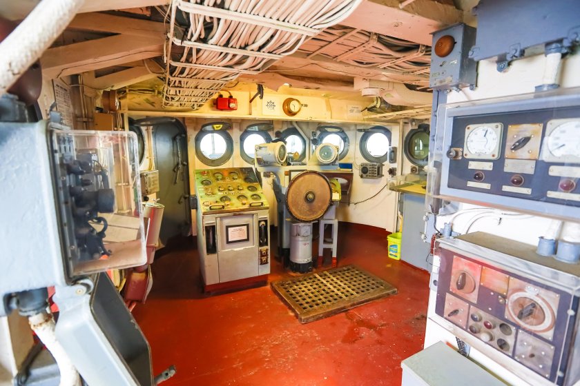 Ходовая рубка крейсера Аврора