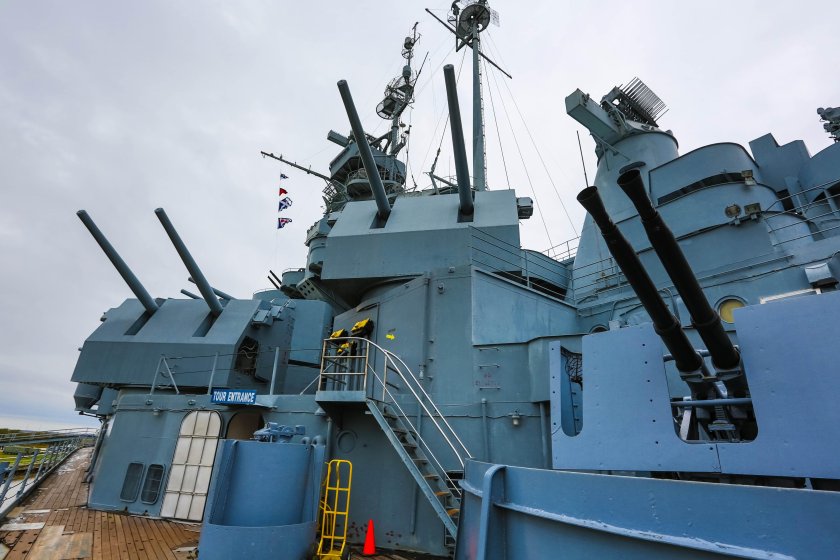 Боевая рубка линкора Айова