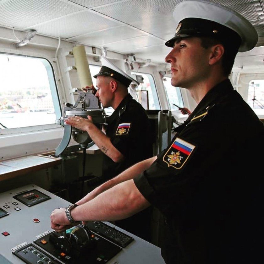 Капитанский мостик на военном корабле