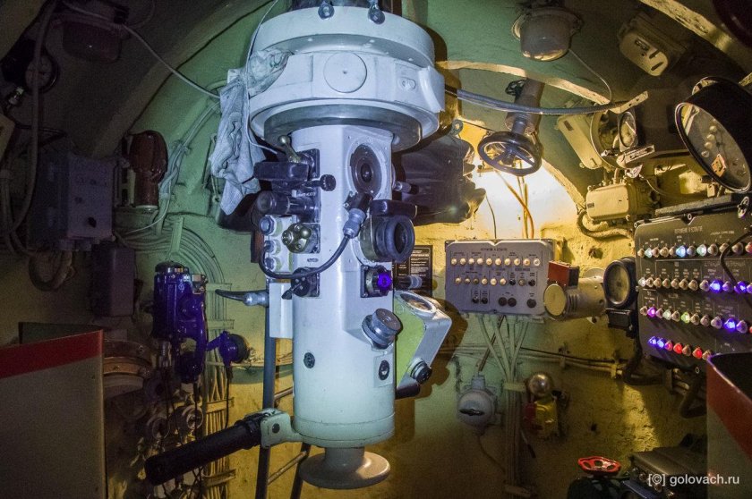 Капитанский мостик подводной лодки