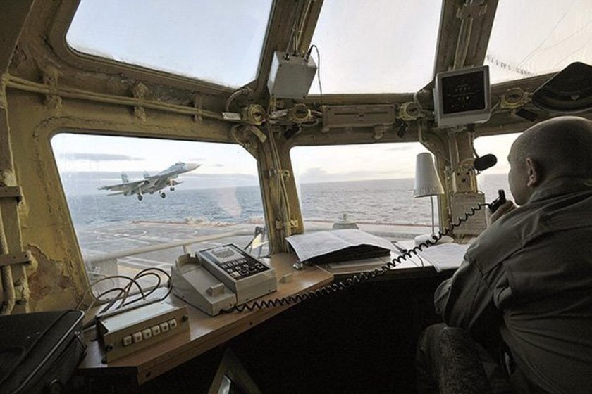 ТАВКР Адмирал Кузнецов внутри