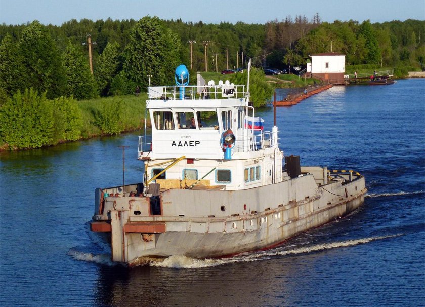 Буксир-толкач р-14