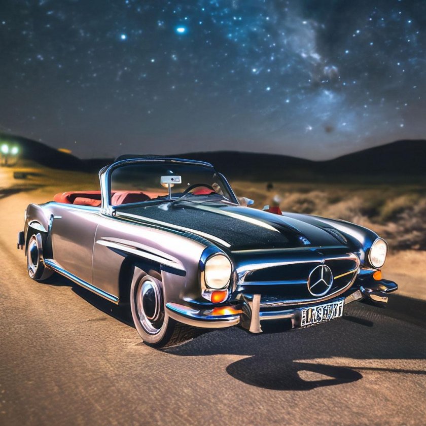 Mercedes 300sl roadster