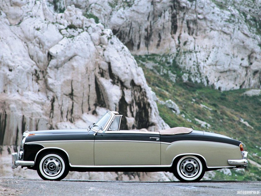 Mercedes benz s w180 cabrio 1956
