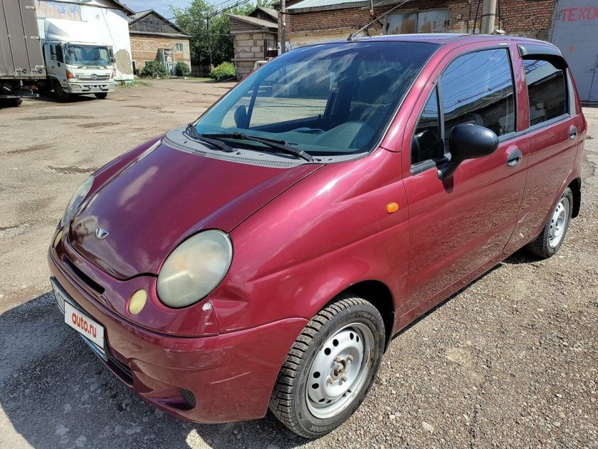 Daewoo Matiz фиолетовый