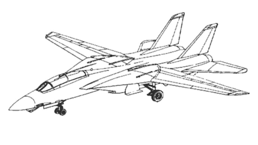 Раскраска. Военные самолеты