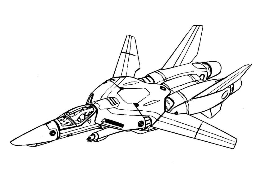 Раскраска истребитель Су 34