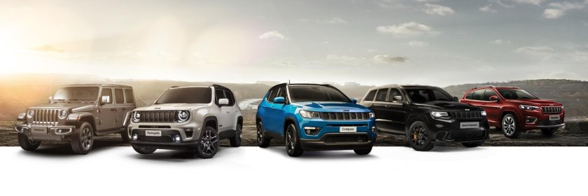 Jeep Модельный ряд