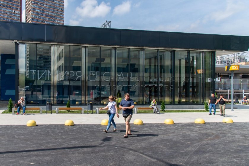 Городской вокзал Тимирязевская МЦД-1