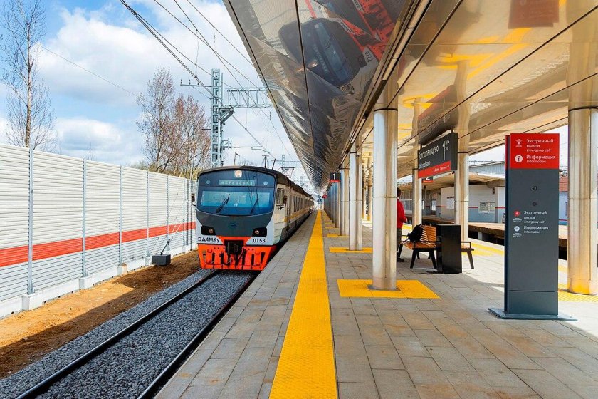 Толстопальцево станция МЦД