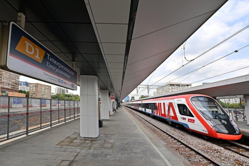 Городской вокзал Тимирязевская МЦД-1