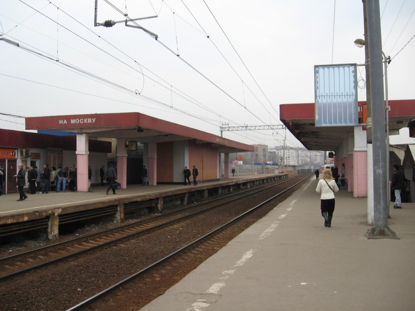 Станция Тимирязевская электрички