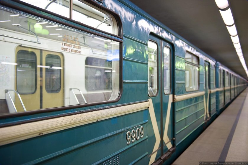 81-717 На Серпуховско-Тимирязевской линии