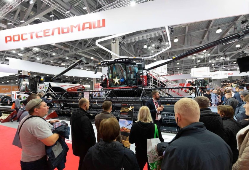 Выставка в ганновере ростсельмаш