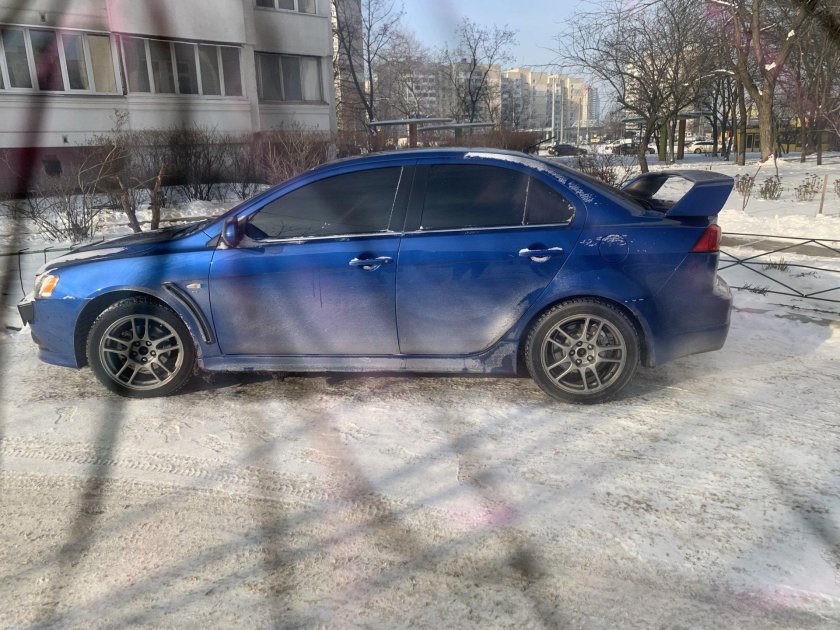 Lancer Ralliart Enkei диски
