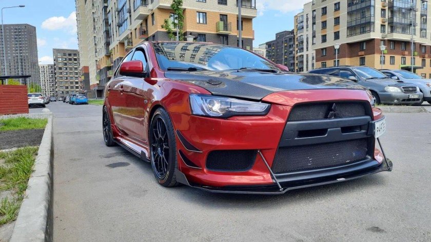 Лансер 10 бампер extreme