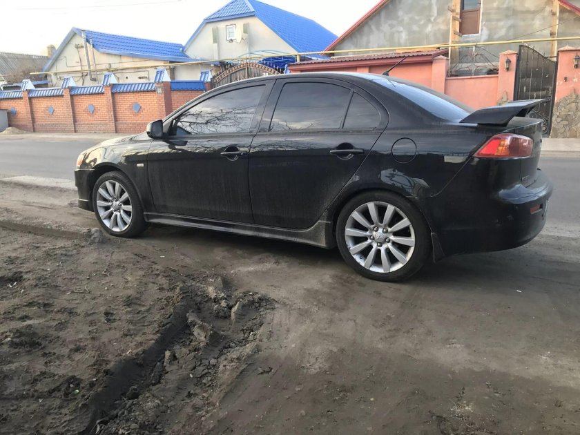 Диски раллиарт r18 на Лансер 10