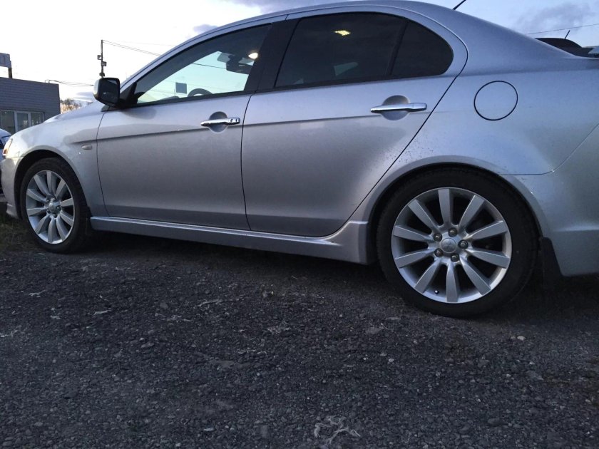 Диски Ralliart r18 Lancer x