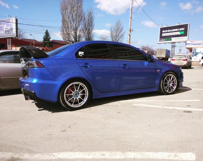 Ralliart Mitsubishi Lancer 10 диски