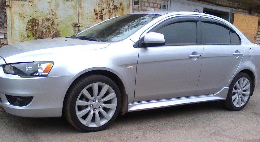 Диски Ralliart r18 Lancer x