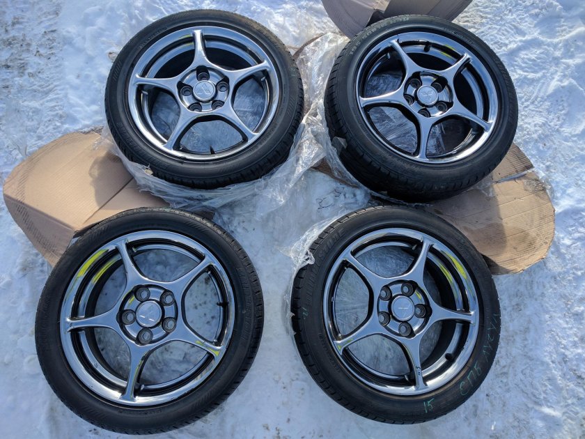 Диски Mitsubishi Enkei r16