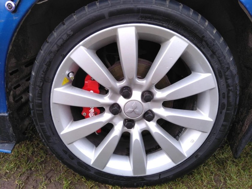 Диски митсубиси раллиарт r18