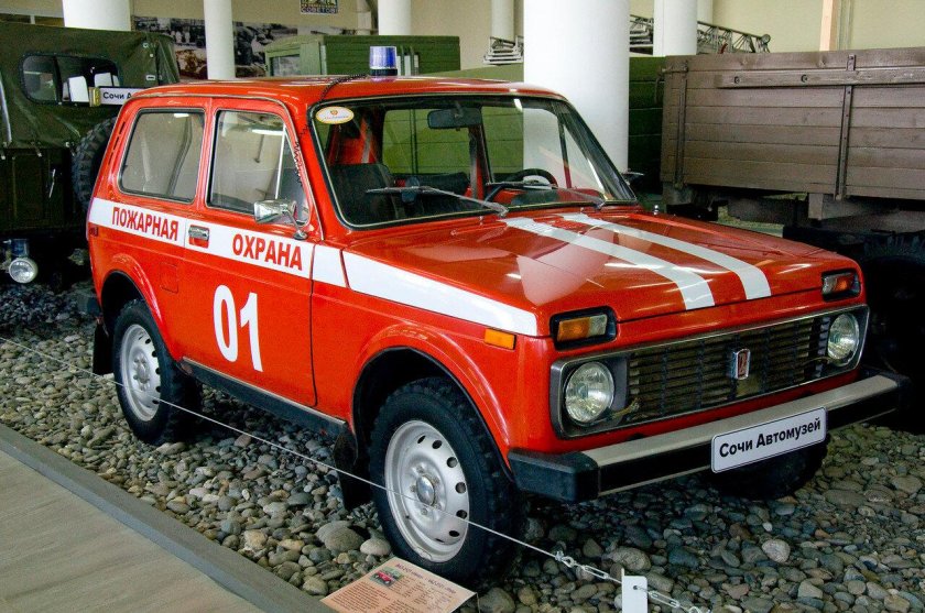 Нива ВАЗ 2121 пожарная