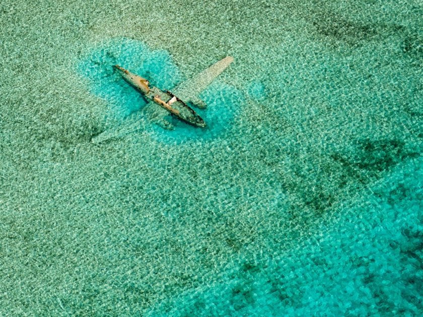 Затонувший самолет Пабло Эскобара