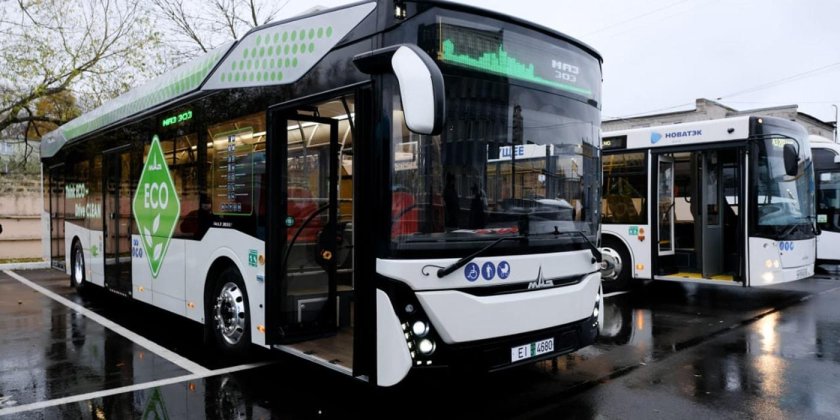 Электробус МАЗ 303