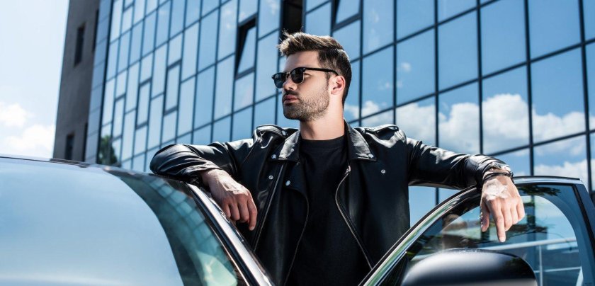 Фотосессия с машиной мужская