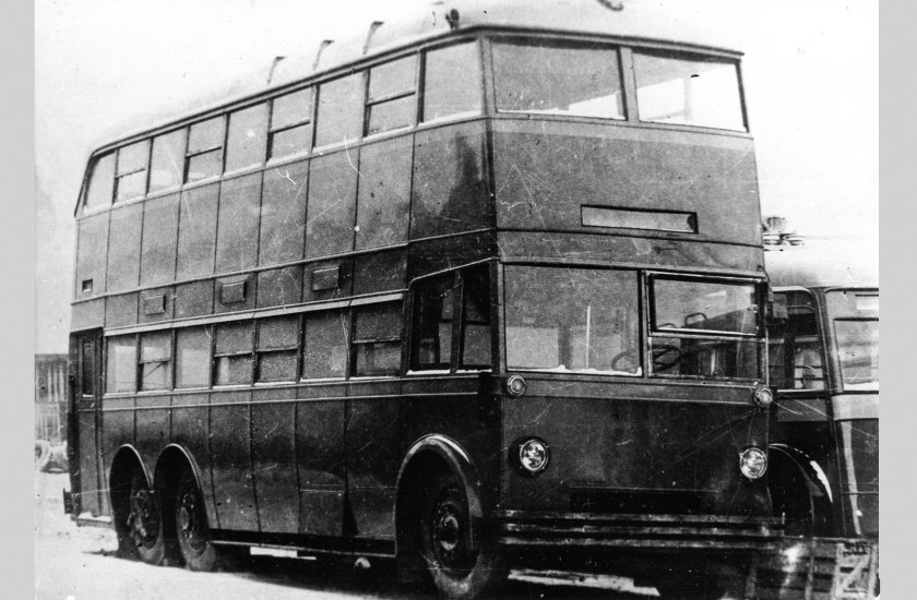 ЯТБ-3 двухэтажный троллейбус