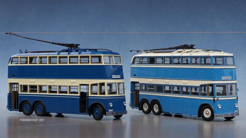 ЯТБ-3 двухэтажный троллейбус