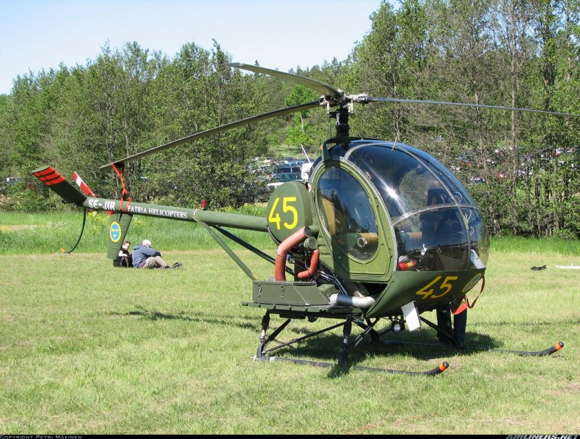 Вертолёт Schweizer 300cb