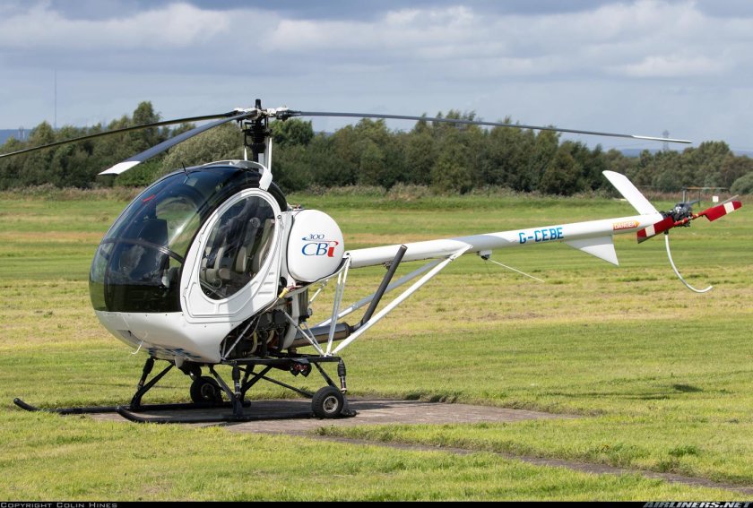 Вертолёт schweizer 300cb