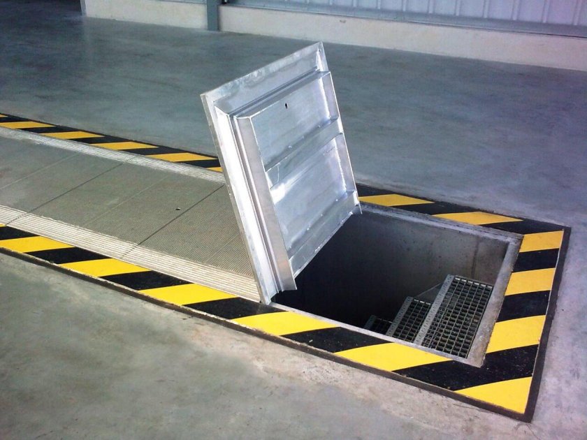 Сигнальная разметка колесоотбойников