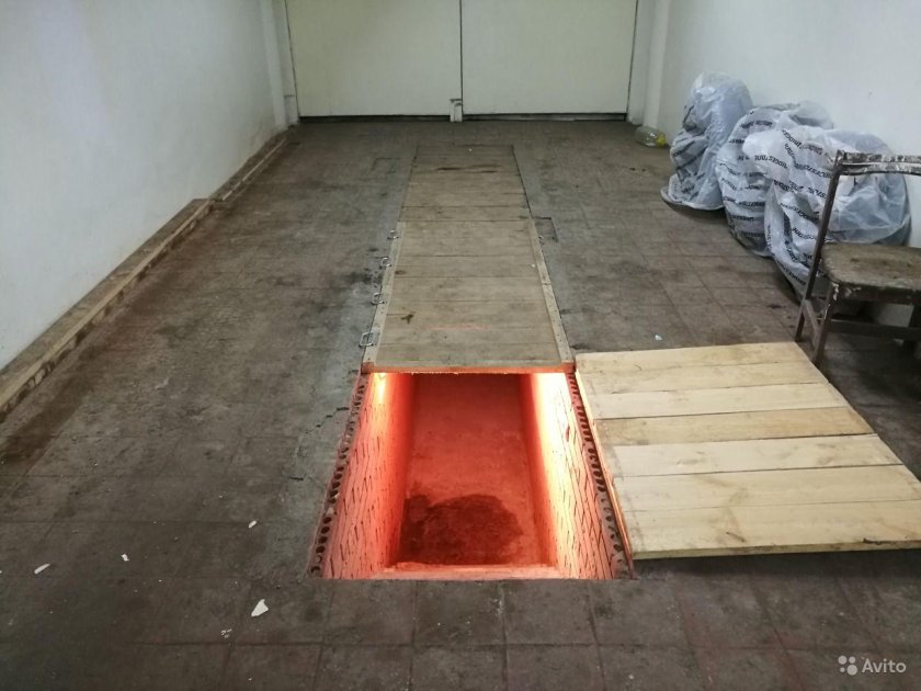 Крышка смотровой ямы