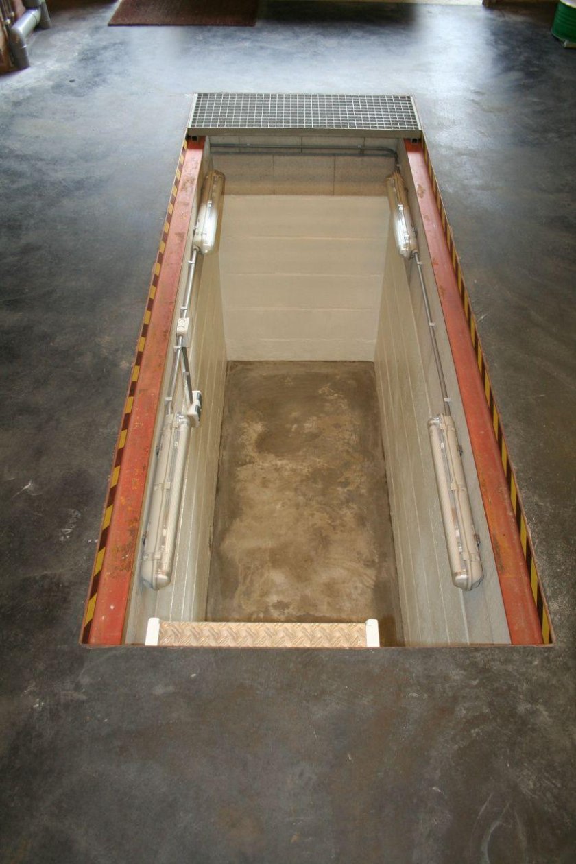 Смотровая яма Daewoo Matiz