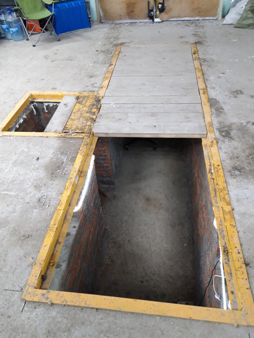 Смотровая яма для КАМАЗ 6520