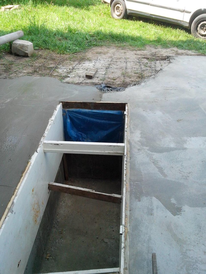 Яма для ремонта авто