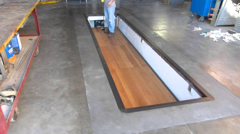 Реборды смотровой ямы