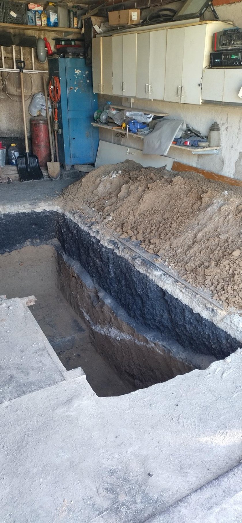 Яма в гараж