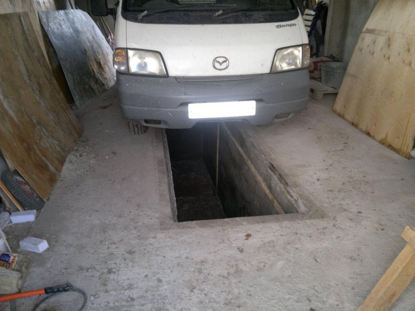 Смотровая яма Daewoo Matiz