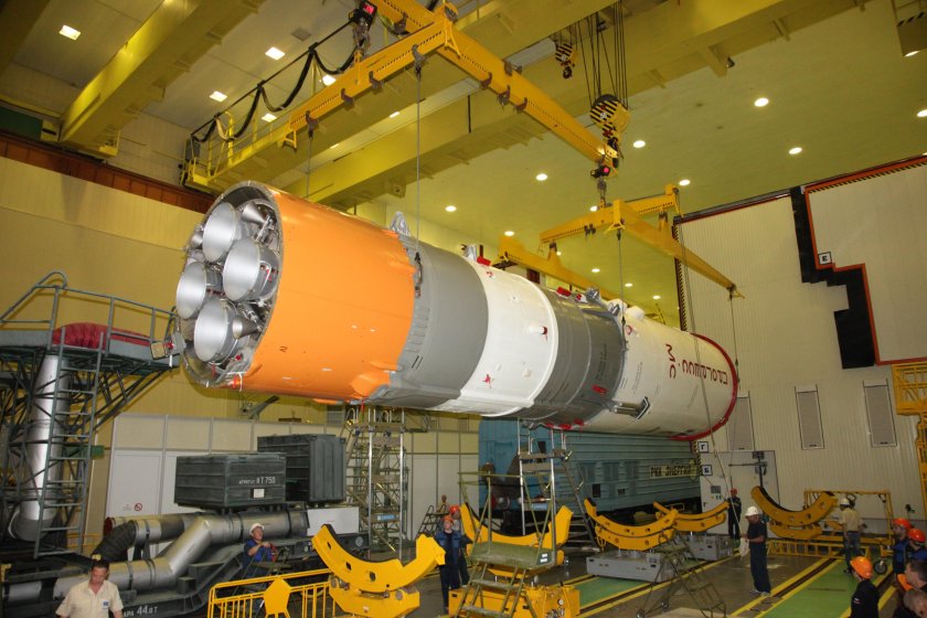 Топливные баки ракеты носителя РН Союз